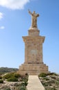 Statue Saint Paul, St Paul\'s Island, Malta Royalty Free Stock Photo