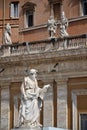 Statue of Saint Paul in Vatican Royalty Free Stock Photo