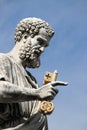 Statue of Saint Peter the Apostle Royalty Free Stock Photo