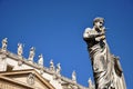 Statue of Saint Peter in Piazza San Pietro, Vatican