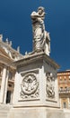Statue of Saint Peter on Saint Peter's Square Royalty Free Stock Photo