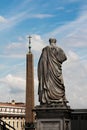 Statue of Saint Peter in Vatican city, Italy Royalty Free Stock Photo