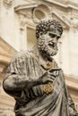 Statue of Saint Peter in Vatican Royalty Free Stock Photo