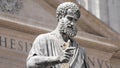 Statue of the saint Peter in Vatican, Italy Royalty Free Stock Photo