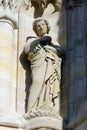 Statue of Saint, Saint-Jacques Tower, Paris Royalty Free Stock Photo