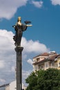 Statue of Saint Sophia, symbol of wisdom and protector of Sofia Bulgaria
