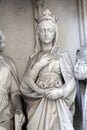 Statue of Saint from south portal of Maria am Gestade church in Vienna