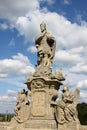 Statue of Saint Wenceslas in Kutna Hora Royalty Free Stock Photo