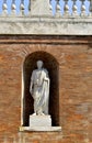 Statue on Salita di Montecavallo Royalty Free Stock Photo