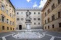 Statue of Sallustio Bandini, Siena, Italy Royalty Free Stock Photo