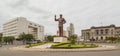 Statue of Samora MoisÃÂ©s Machel at Independence Square