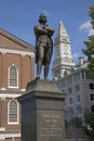 Statue of Samuel Adams Royalty Free Stock Photo