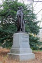 Statue of Samuel F. B. Morse, in Central Park, New York, NY, USA