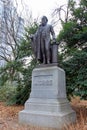 Statue of Samuel F. B. Morse, in Central Park, New York, NY, USA