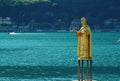 Statue of San NicolÃÂ² - Lecco, Italy Royalty Free Stock Photo