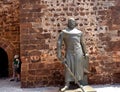 Statue Of Sancho I At Silves Portugal