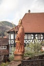 Statue of Sankt Martin,german Wine Route,Germany