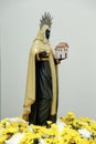 Statue of santa efigenia in church Royalty Free Stock Photo