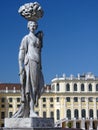 Statue at schonbrunn gardens