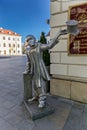 Statue of SchÃÂ¶ne Naci Royalty Free Stock Photo