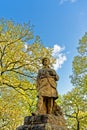 Statue of a Scottish Highlander Soldier