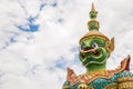 Statue, sculpture, china, thai, asia, head, sky Royalty Free Stock Photo