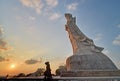 Statue of the sea goddess Mazu