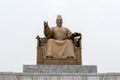 Statue of Sejong in Seoul