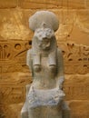 Statue of Sekhmet goddess. Medinet Habu, Luxor Royalty Free Stock Photo