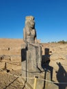 Statue of Sekhmet. Temple of Mut Royalty Free Stock Photo