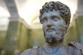 Statue of Septimius Severus Roman Emperor in State Hermitage Royalty Free Stock Photo