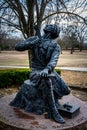 Statue of Sequoyah Royalty Free Stock Photo