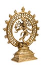 Statue of Shiva Nataraja - Lord of Dance isolated