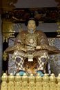 Statue of Shogun Ieyasu at Toshogu Shrine at Nikko, Japan Royalty Free Stock Photo