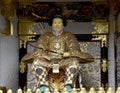 Statue of Shogun Ieyasu at Toshogu Shrine at Nikko, Japan Royalty Free Stock Photo