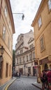 Statue of Sigmund Freud hanging by one hand, Prague