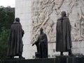 Statue of Simon Bolivar and other heroes of independece, Independence Monument, Los Proceres, Caracas, Venezuela