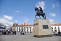 Statue of Simon Bolivar in Tunja, Boyaca, Colombia