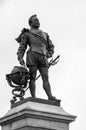 Sir Francis Drake Statue Plymouth Hoe Royalty Free Stock Photo