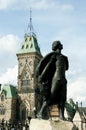 Statue of Sir Galahad in Honor of Harper - Ottawa - Canada Royalty Free Stock Photo