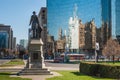 Statue of Sir John A. Macdonald in Toronto Royalty Free Stock Photo