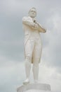 Tomas Stamford Raffles statue Royalty Free Stock Photo