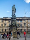 Statue of Sir Walter Scott on the Royal Mile