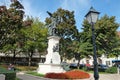 Statue of a soldier in Budapest