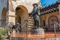 Statue of Soldier at Mormon Battalion Site in San Diego Royalty Free Stock Photo