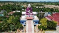 Statue of Somdej Toh or Somdej Putchariya Phromrangsi is probably the most famous at Wat Sra Long Ruea.