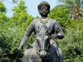 Malhar Rao Holkar Sculptur or Statue Royalty Free Stock Photo