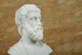 Statue of Sophocles,ancient greek poet. Royalty Free Stock Photo