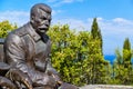 Statue of soviet leader Stalin in Livadia, Crimea