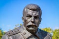 Bronze statue of soviet leader Stalin